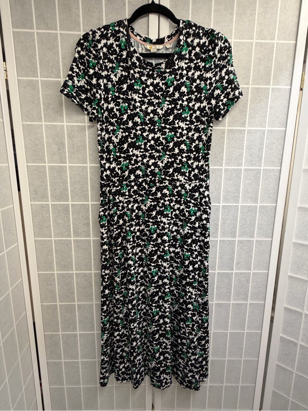 Boden Lucinda Jersey Midi Dress Size 6 EUC With Pockets - Picture 3 of 12